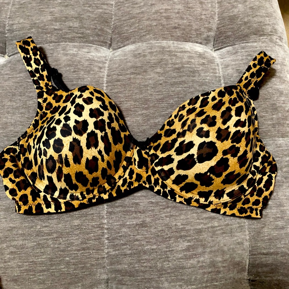 Ellen Tracy - 34C leopard bra - 🐆